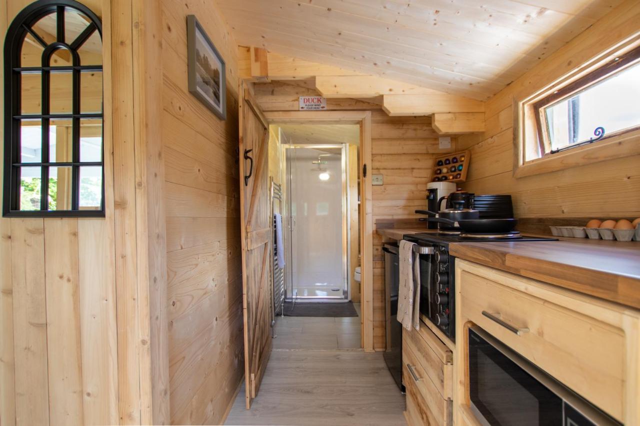 Choller Lake Lodges - Primrose Cabin With Private Hot Tub Arundel Eksteriør billede
